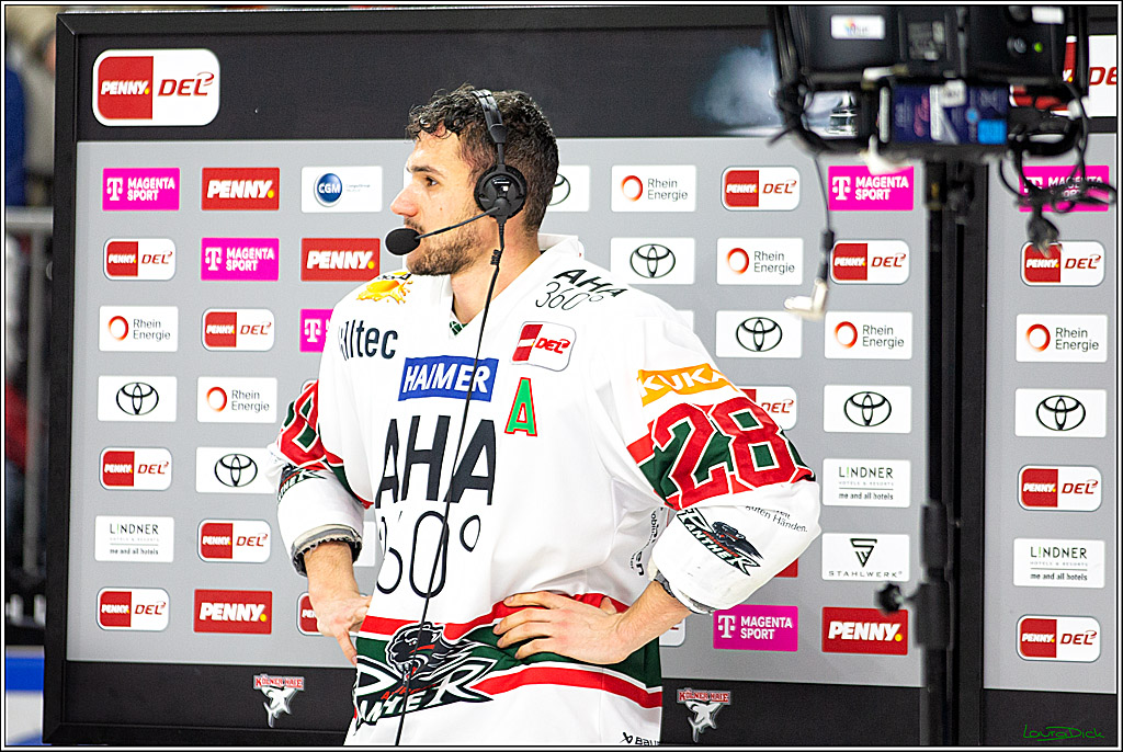 PENNY DEL; Koelner Haie- Augsburger Panther; Koeln, 20.12.2022